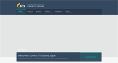 Desktop Screenshot of cits-qatar.com
